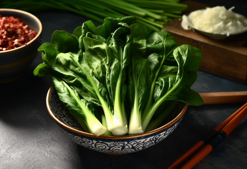 绿色苍翠欲滴新鲜的蔬菜青菜在碗中特写摄影背景,高清,摄影图,摄影图片,图片大全,摄影图免费下载